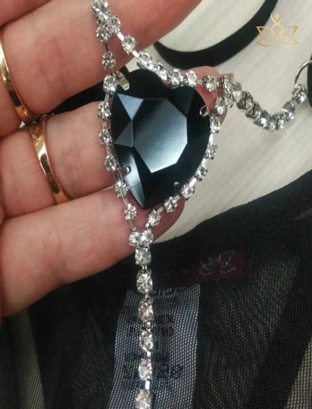 Calcinha Diamante Negro